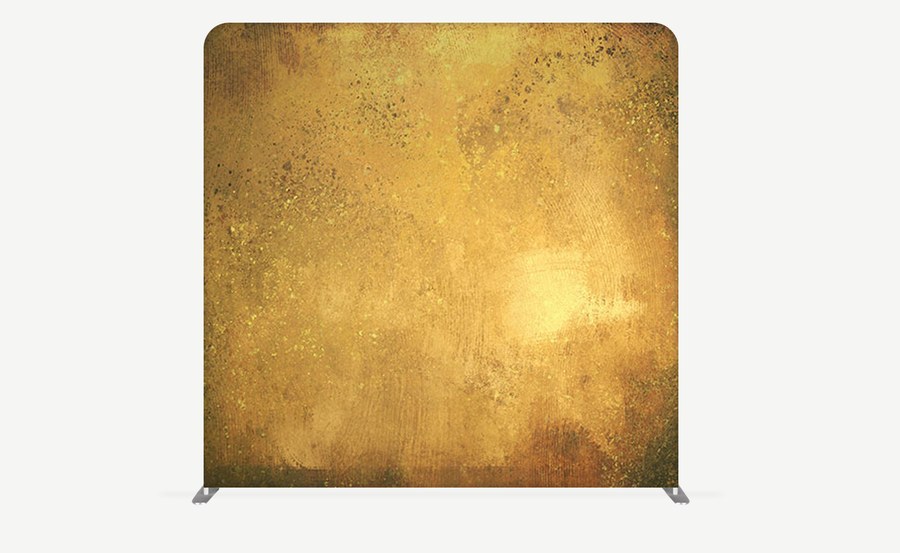 Painted gold backdrop