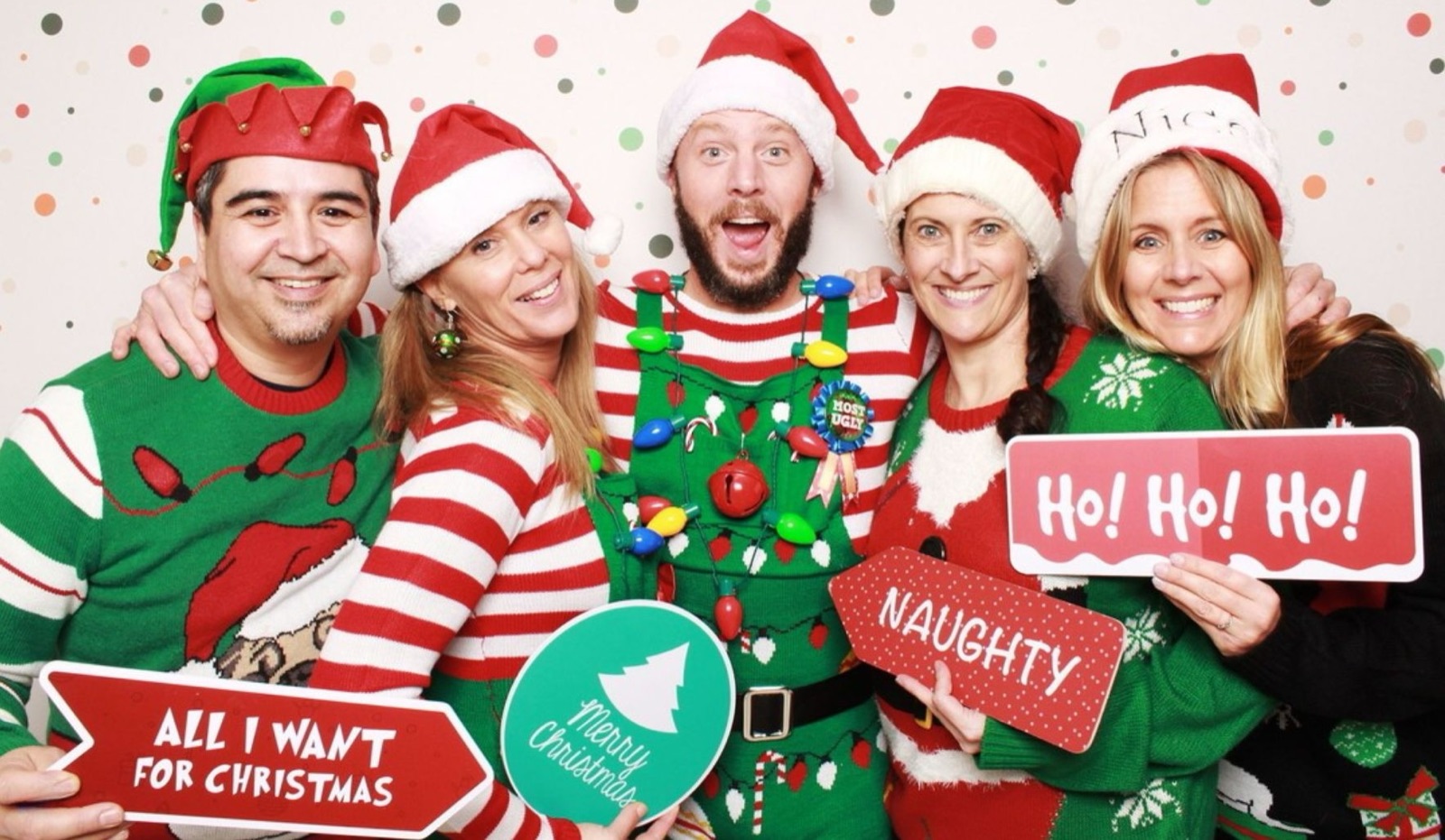 Holiday and special event photo booth