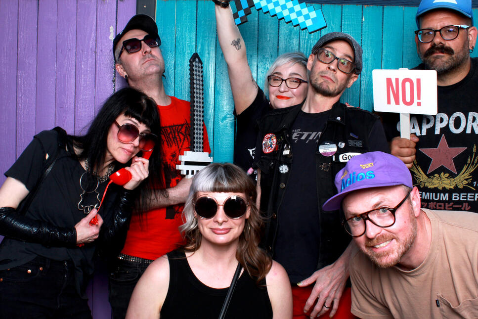 Ice Box Arcade photo booth photos