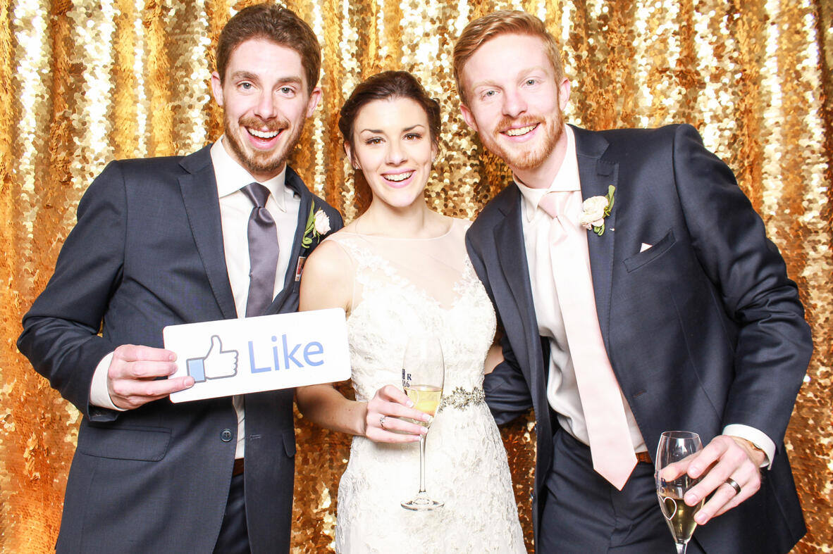 Wedding photo booth