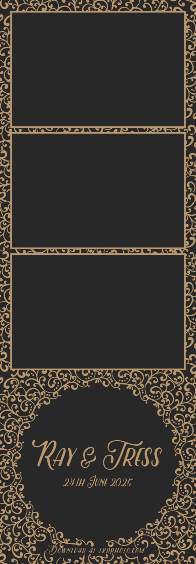 Gatsby photo strip template